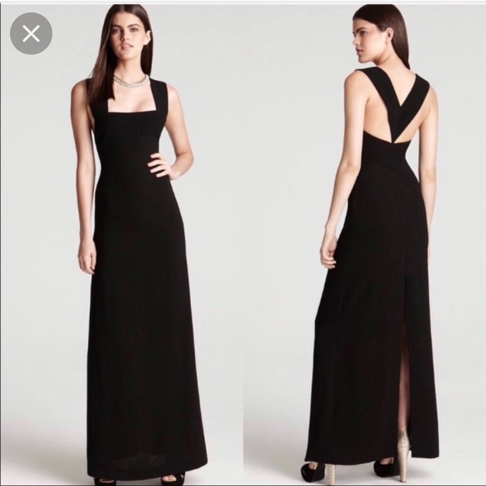 BCBG BLACK GOWN